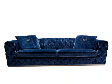 MUST - Tufted leather sofa by Siwa Soft Style - view 2